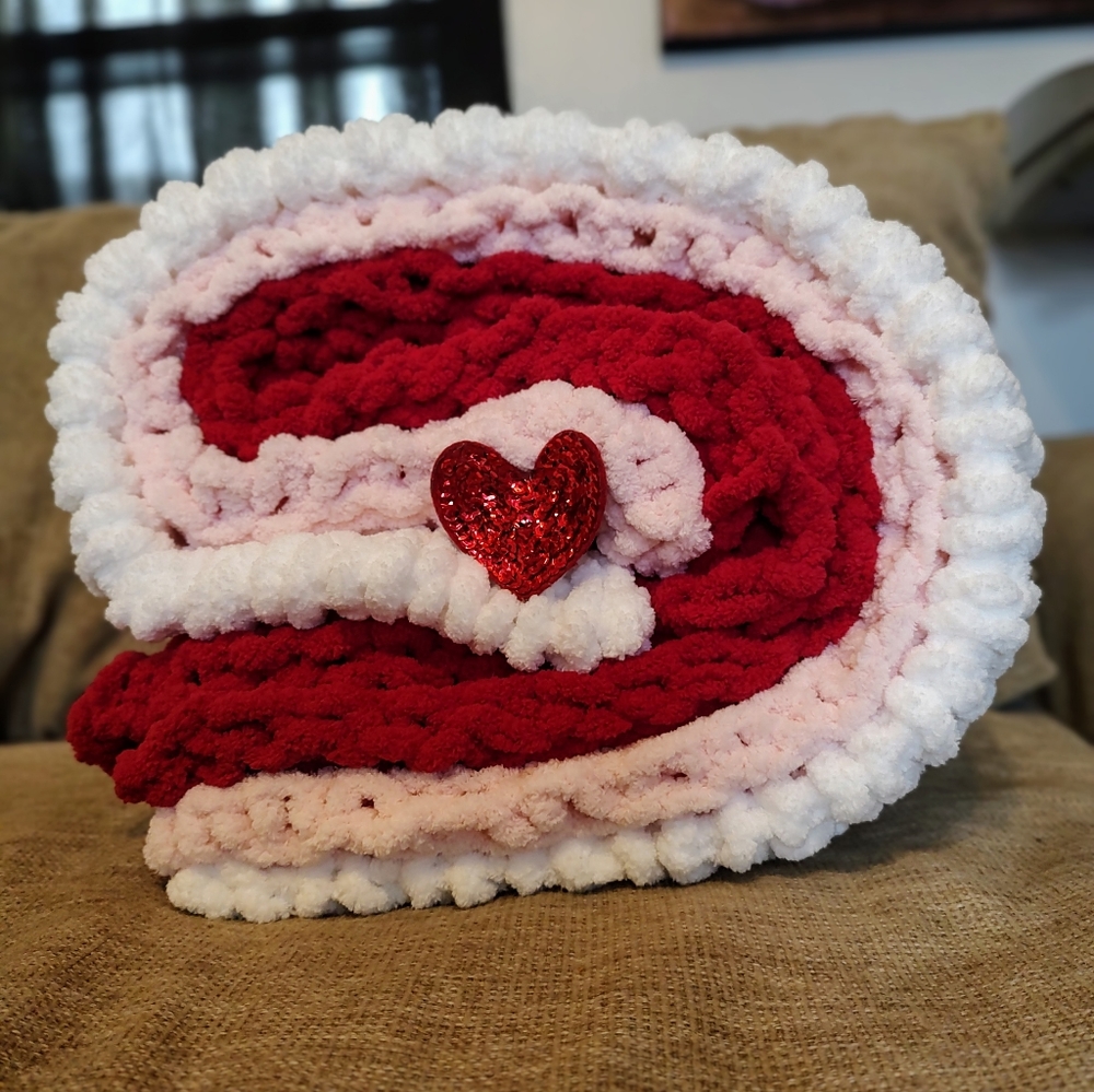Valentine's Gift - Handmade Blanket